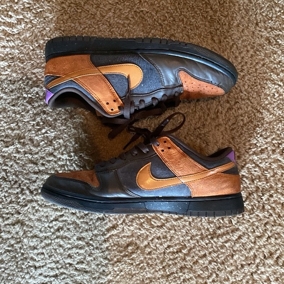 Used Nike dunk low cider 9.5 - Picture 3 of 5